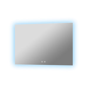 English Elm Vellum Backlit Led Vanity Mirror with Defogger Frameless Copper Free Bathroom Wall Mount B2731P478339