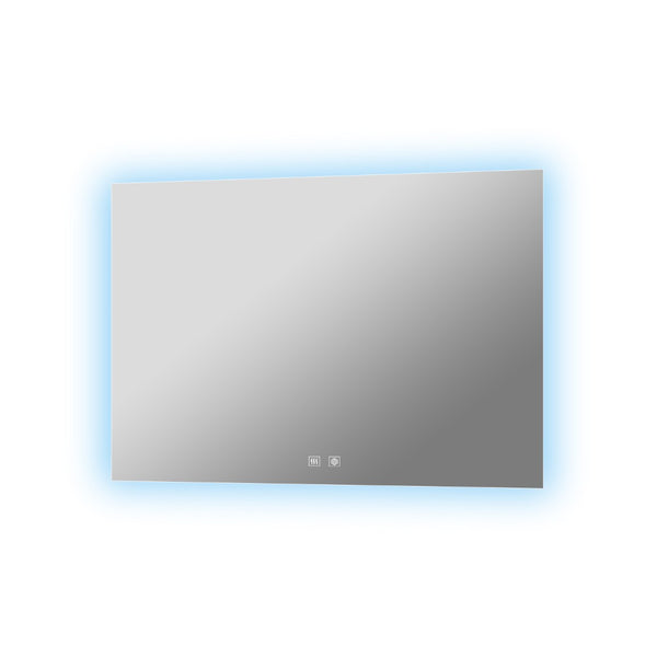 English Elm Vellum Backlit Led Vanity Mirror with Defogger Frameless Copper Free Bathroom Wall Mount B2731P478339