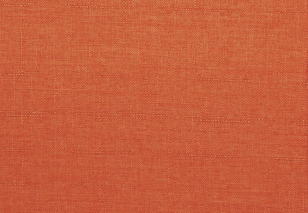 English Elm Orange Helena Accent Chair Walnut Finish with Storage, Arts & Crafts Padded Orange Fabric Seat Back B011P256311