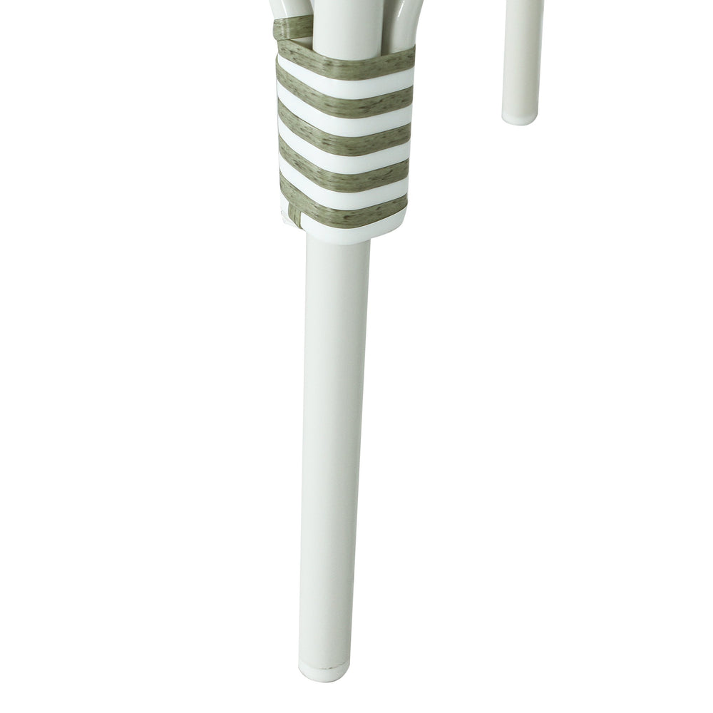 English Elm Christopher Knight Home® - Outdoor PE Rattan & Aluminum French Bistro Chairs Set of 2 — Parisian Cafe Style, Durable Rust-Resist N772P269834G