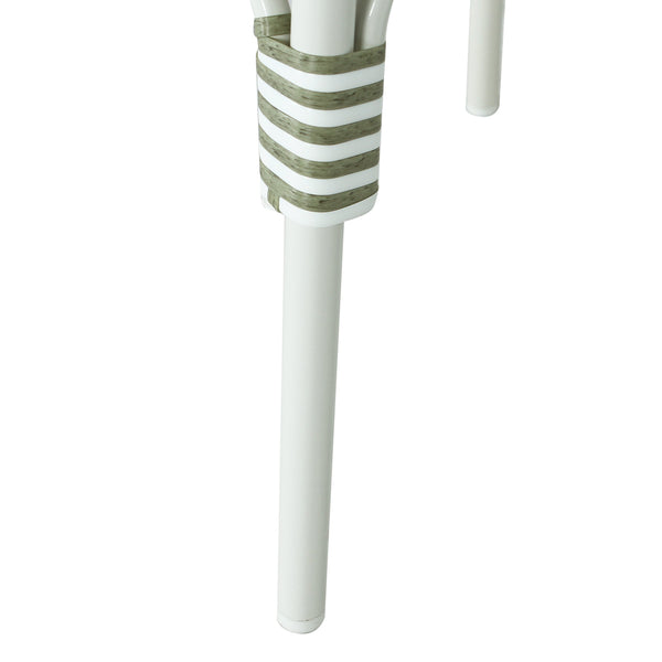 English Elm Christopher Knight Home® - Outdoor PE Rattan & Aluminum French Bistro Chairs Set of 2 — Parisian Cafe Style, Durable Rust-Resist N772P269834G