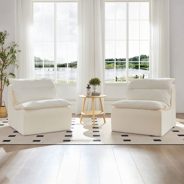 English Elm 3 Seat Modern Accent Chair Sofa Lounge With Memory Foam, Ergonomic Back Support, Removable Cover W876S00317