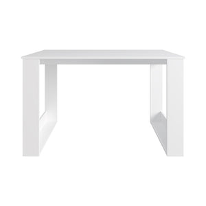 English Elm Computer Desk Albion White — Spacious 47.2"W x 23.6"D Engineered Wood, Unique Leg Design, Durable Finish B092P306236