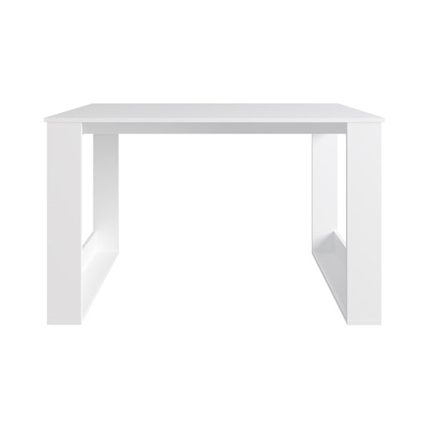 English Elm Computer Desk Albion White — Spacious 47.2"W x 23.6"D Engineered Wood, Unique Leg Design, Durable Finish B092P306236