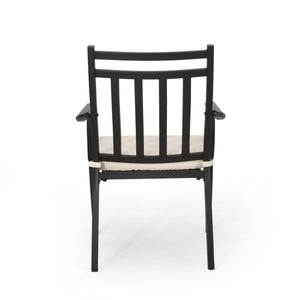 English Elm Christopher Knight Home® - Delmar Outdoor Dining Chair - Timeless Acacia Wood Design With Comfort & Durability For Patios 66544.00BGE