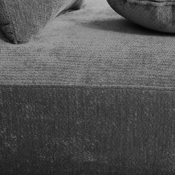 English Elm Christopher Knight Home® - 140" Modern Curved Sectional Sofa with Plush High-Density Sponge, Chaise, Fully Assembled Luxe Seating Dark Gray N767P277684R