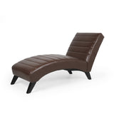 Christopher Knight Home® - Noble House - Stillmore Contemporary Channel Stitch Chaise Lounge