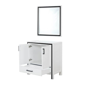 English Elm White Bath Vanity Set With Mirror - 30" W X 22" D, Classic Design & Ample Storage For Bathrooms B2731S00536-GIGA