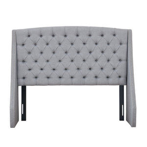 Madison Park Harper Transitional Upholstery Headboard MP116-0368 Grey