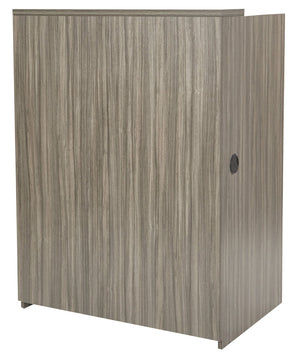 OSP Home Furnishings Laminate Workstation with Privacy Panels for Focused Study in Schools and Office Spaces LWS362448-URB