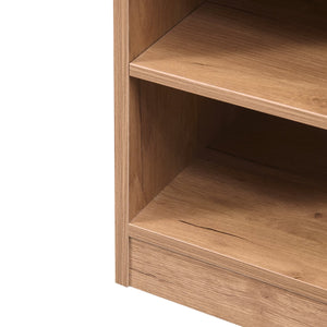 English Elm Multi Functional Shoe Storage Cabinet with Bench and Cushion, 7+3 Adjustable Panels, Ventilated Design for Entryway Oak 51.97 L x 17.32 W x 10.24 H W2948P242706