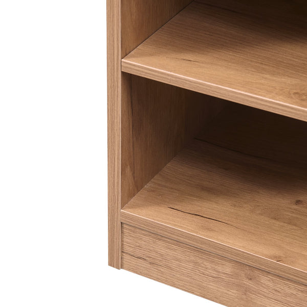 English Elm Multi Functional Shoe Storage Cabinet with Bench and Cushion, 7+3 Adjustable Panels, Ventilated Design for Entryway Oak 51.97 L x 17.32 W x 10.24 H W2948P242706