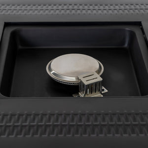 English Elm 28-Inch Iron Square Propane Fire Pit Table - Durable, Stylish, And Versatile For Outdoor Gatherings W3131P277174