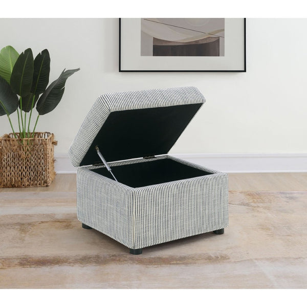 English Elm Merced Fabric Ottoman with Hydraulic Lift Top and Hidden Storage for Living Rooms B062P451982
