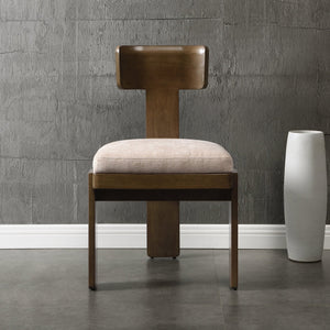 English Elm Christopher Knight Home® - Upholstered Modern Dining Chairs Set of 2 with Comfortable Fabric Seats, Solid Rubber Wood Legs, 330lb capacity and Timeless Design Beige N779P236964A