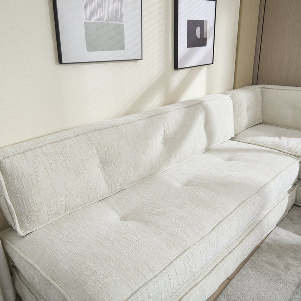 English Elm Coolmore Modular Chenille Sofa - Versatile Space-Saving Design With Side Pockets For Easy Storage W1152P320324