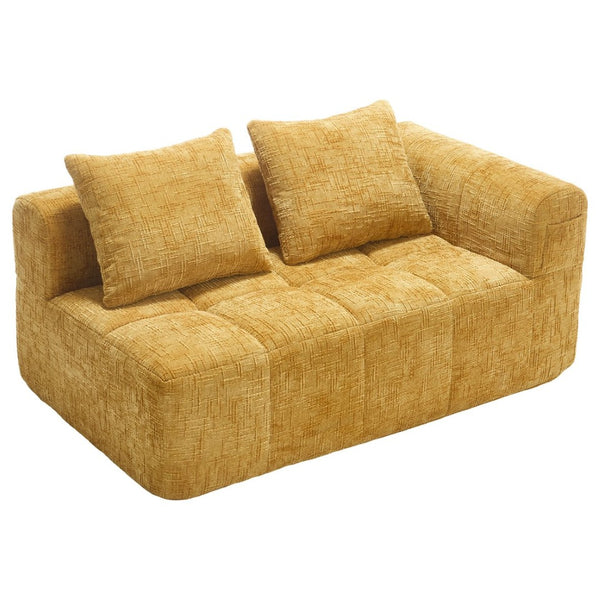 English Elm United Chenille Loveseat Sofa - Cozy Modular Sleeper For Small Spaces, Modern Comfort & Style W1568P255142-GIGA