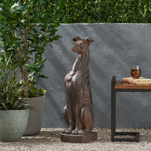 Christopher Knight Home® - Noble House - - Grey Hound Dog Statue