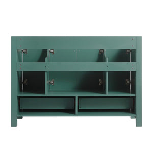 English Elm 48" Bathroom Vanity Cabinet Mdf Build Soft Close Doors Drawers Transitional Bath Green W3133P281663