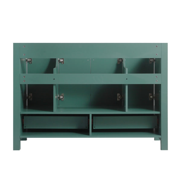 English Elm 48" Bathroom Vanity Cabinet Mdf Build Soft Close Doors Drawers Transitional Bath Green W3133P281663