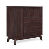 Christopher Knight Home® - Noble House - Rattler Mid-Century Modern 2 Drawer Cabinet