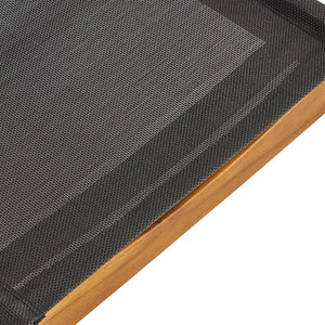 English Elm Christopher Knight Home® - BELFAST Outdoor Dining Chair Set of 2 with Acacia Wood Frame, Black Mesh Seats, Durable Weather-Resistant Design Teak 63256.00