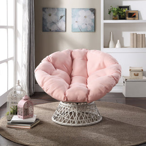 OSP Home Furnishings Papasan Chair Pink