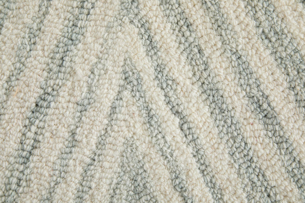 Feizy Rugs Wallace Hand-tufted Wool Area Rug – Stylish Abstract Design For High-traffic Spaces, Durable Comfort Gray,Ivory Wool Wal8a41fgry000f00