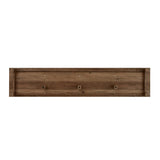 Barn Door Farmhouse TV Stand with Storage Cubbies and Barn Doors for Modern Living Room Style