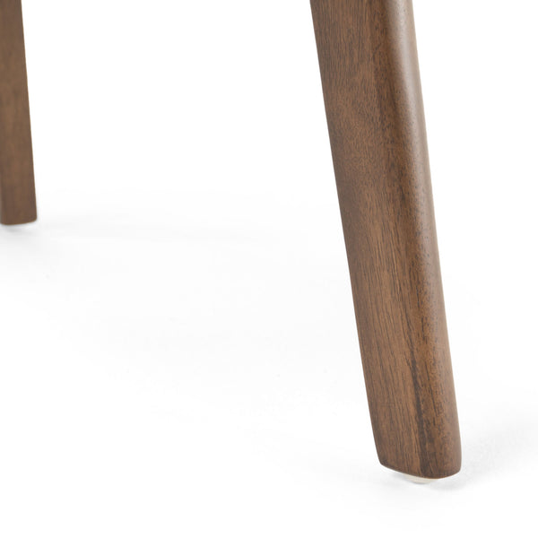 English Elm Christopher Knight Home® - DINING Chair with Cushioned Fabric Seat and Polished Wood Frame — Elegant Modern Comfort for Home DARK GREY 58925.00DGY