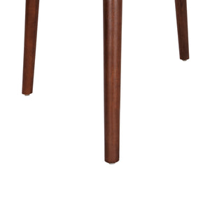 English Elm Christopher Knight Home® - SQUARE Mid-Century Dining Table with Tapered Legs, Solid Wood Frame, Sleek Communal Centerpiece Dark Walnut N771P355877T