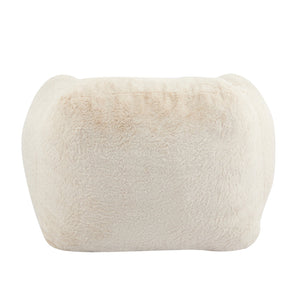 English Elm Christopher Knight Home® - Auch Indoor Armchair Style Bean Bag Beige - Plush Faux-Fur Comfort, Shredded Foam Support, Space-Smart Design N775P265515B