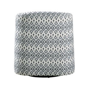 English Elm Modern Corduroy Swivel Accent Chair with Plush Textured Upholstery, 360° Rotation, Minimalist Elegance Multi 30.5 L x 34.5 W x 33 H B011P256604