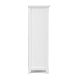 English Elm Acadian 12-Cube Storage Unit - Handcrafted Pine Organizer With Elegant White Finish For Home Décor B136P238606
