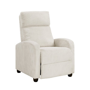 English Elm Pary Push Back Recliner in Ribbed Corduroy for Compact Living Spaces B056P417038