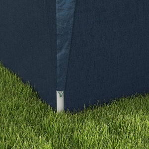 English Elm Outsunny 10' X 19.5' Pop Up Canopy Tent With Sidewalls & Doors, Adjustable Height, Portable Design W2225P174166-GIGA