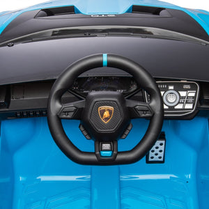 English Elm Lamborghini Huracan Sto 24v Kids Ride on Drift Car with Led Lights and Remote W1578P210769