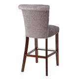 Madison Park Colfax Transitional 30-Inch Bar Stool MP104-0061 Grey