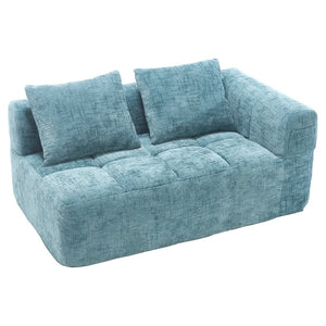 English Elm United Chenille Loveseat Sofa - Modern Minimalist Sleeper For Cozy Living Rooms & Small Spaces W1568P255146-GIGA