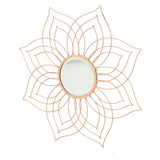 Christopher Knight Home® - Noble House - Oakley Floral Copper Finished Wall Mirror