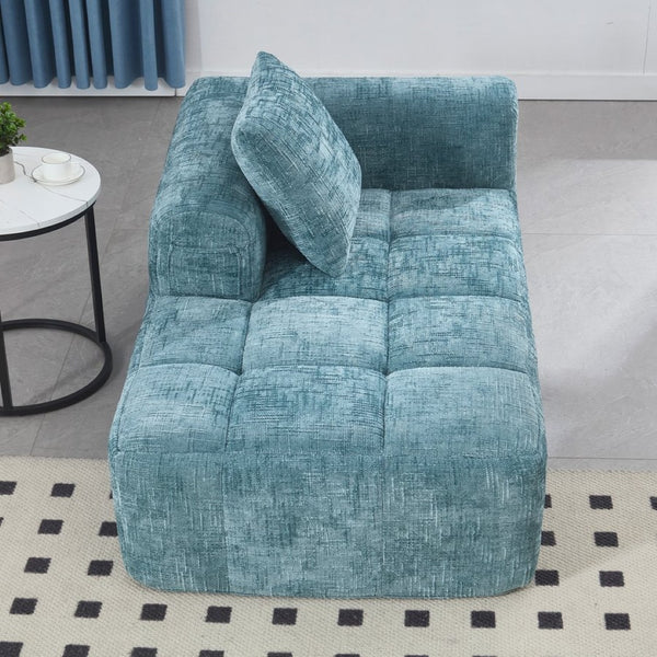 English Elm United We Win Chenille Loveseat Sofa - Modern Modular Sleeper For Cozy Living Spaces & Apartments W1568P255145-GIGA