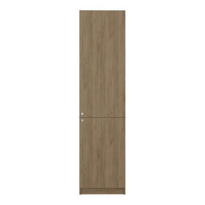 English Elm Home Vertical Freestanding Bookcase with Open Shelving and Enclosed Lower Cabinet B070P487568