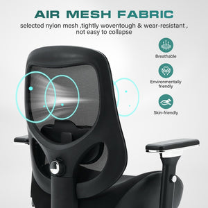 English Elm Big Tall Ergonomic Mesh Office Chair with 4d Armrests and Lumbar Support 750 Lb W1521P478259
