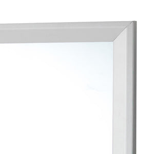 English Elm Primo Silver Champagne Wall Mirror 36"x36" Low-Distortion Glass, Wood Veneer Frame for Modern Décor Champagne 38.5 L x 39.5 W x 3.5 H B078112157