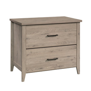English Elm Lateral File Cabinet In Rich Brown Finish - Stylish, Compact Design For Home Office Organization & Safety B356P402630