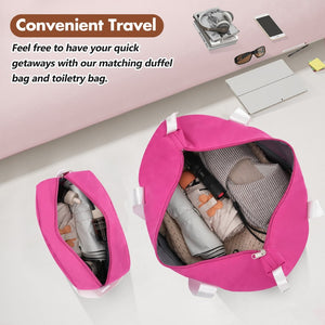 English Elm Hardshell Abs Suitcase Set with Tsa Lock Spinner Wheels Expandable 28 Inch Travel Pink N732P193485H