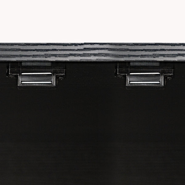 English Elm 72" Fluted Kitchen Pantry Cabinet with Anti-Tilt Stabilizers, Triple-Fold Hinges, Spice Door Racks and Deep Storage Black W2917P294985