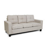 Christopher Knight Home® - Noble House - Bowden Three Seater Sofa With Wood Legs