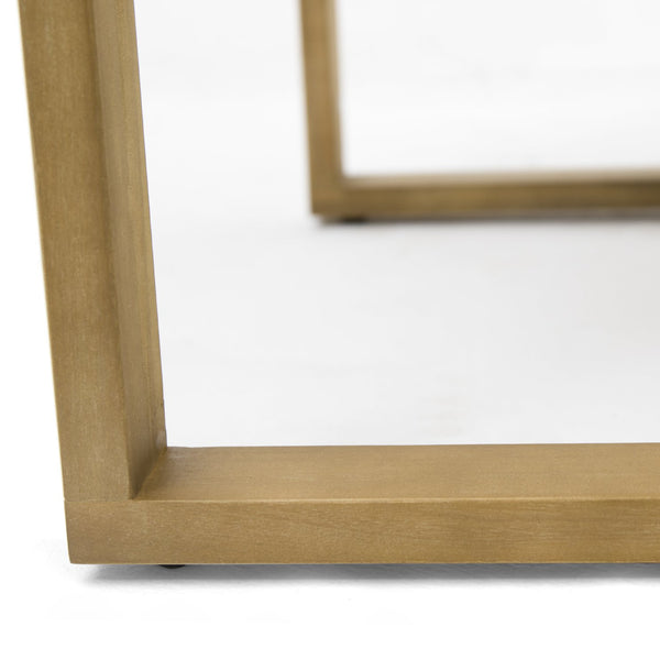 English Elm Patio Light Teak Acacia Dining Chair Set with Removable Light Beige Cushions, 330lb Capacity WF321704AAA