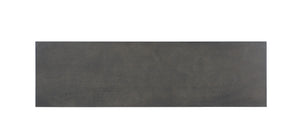 English Elm Louis Philippe Six Drawer Dresser with Brushed Nickel Hardware and Classic Curved Molding Dark Gray B2726P252748